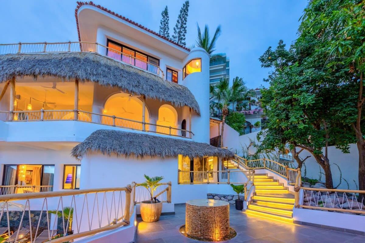 New - Amapas Luxury 5-Bedroom Villa Puerto Vallarta Exterior photo