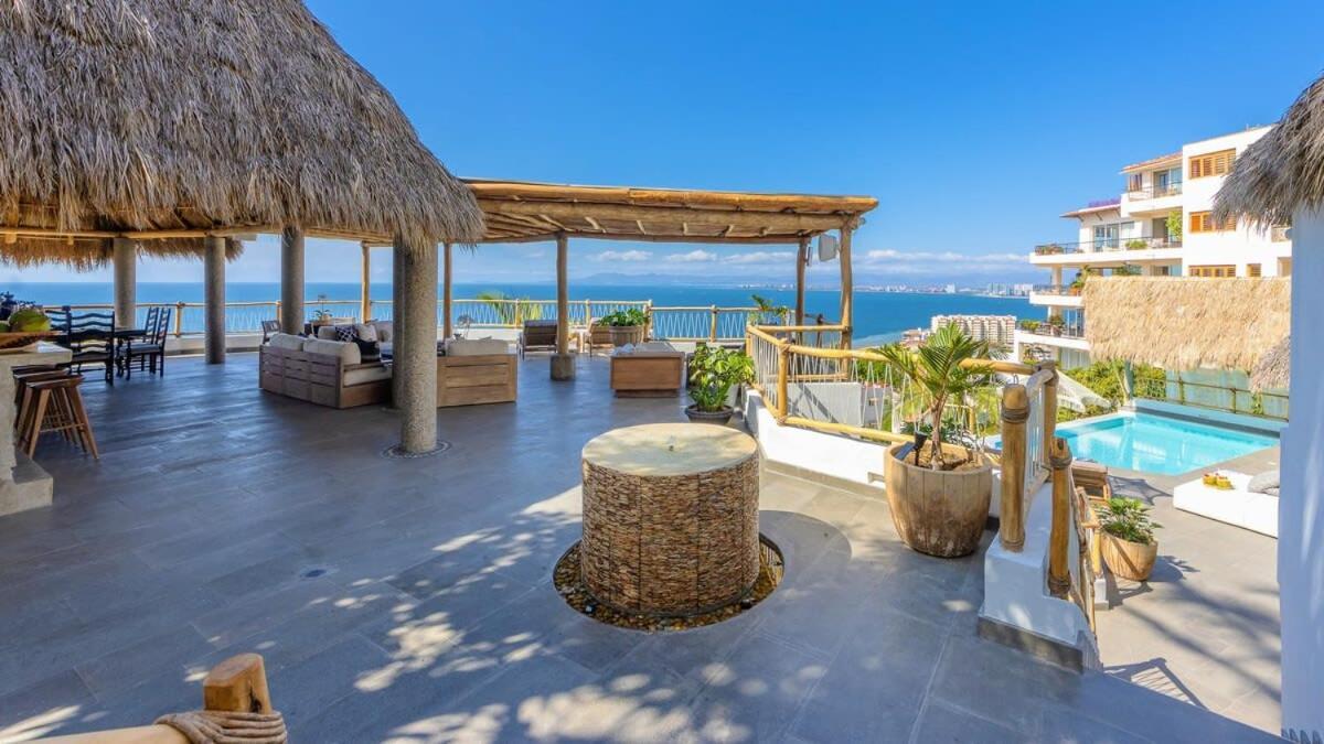 New - Amapas Luxury 5-Bedroom Villa Puerto Vallarta Exterior photo