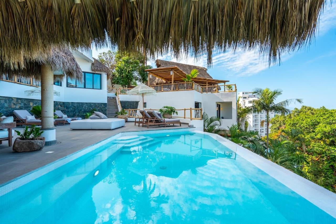 New - Amapas Luxury 5-Bedroom Villa Puerto Vallarta Exterior photo